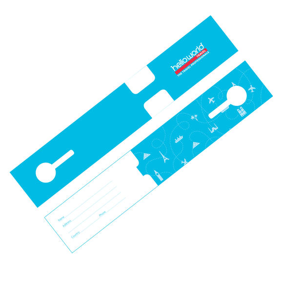 Disposable luggage tags shop